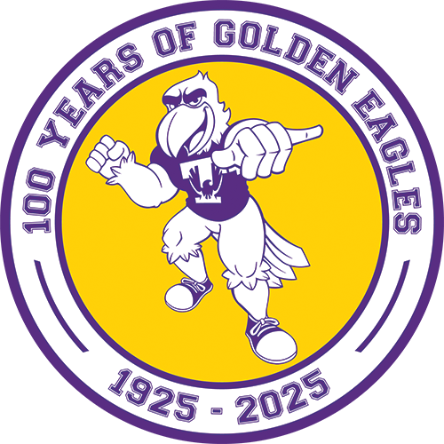 100 years of golden eagles logo