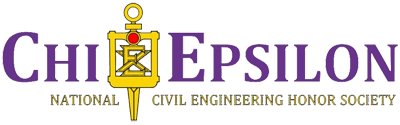 Chi Epsilon Honor Society logo