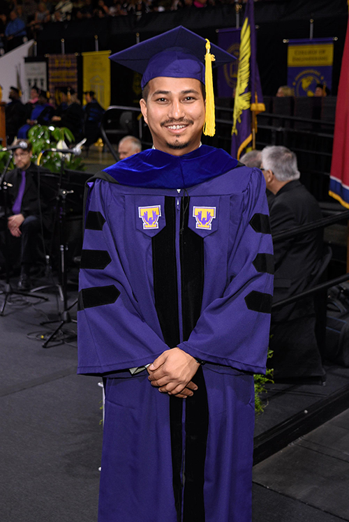 Portrait of Ph.D. student, Prabin Lamichhane