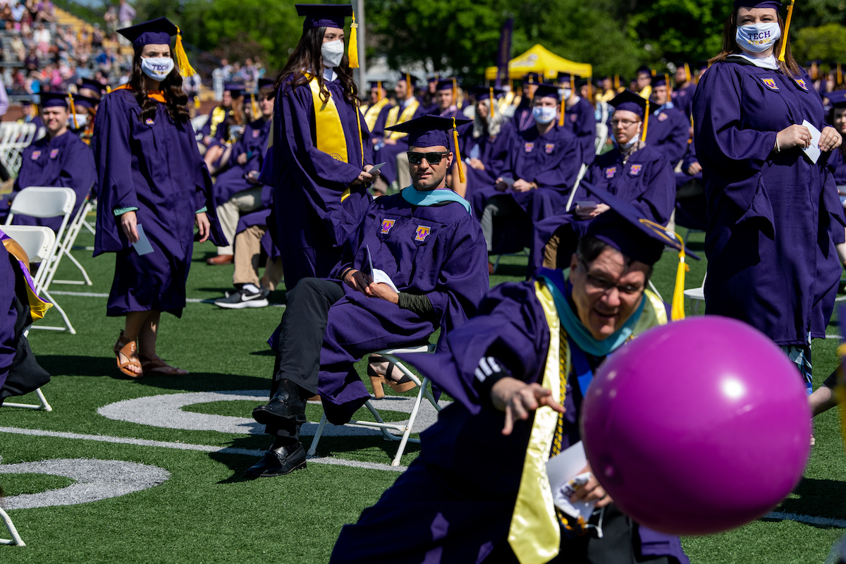 On a picturesque day in the Upper Cumberland, more than 1,330 degrees were confirmed during commencement ceremonies in an outdoor celebration at Tucker Stadium.