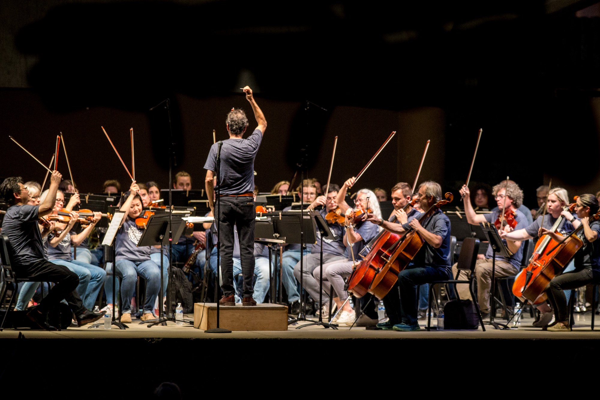 The Bryan Symphony performs an annual free concert at Dogwood Park for over 2,000 people each Labor Day weekend.