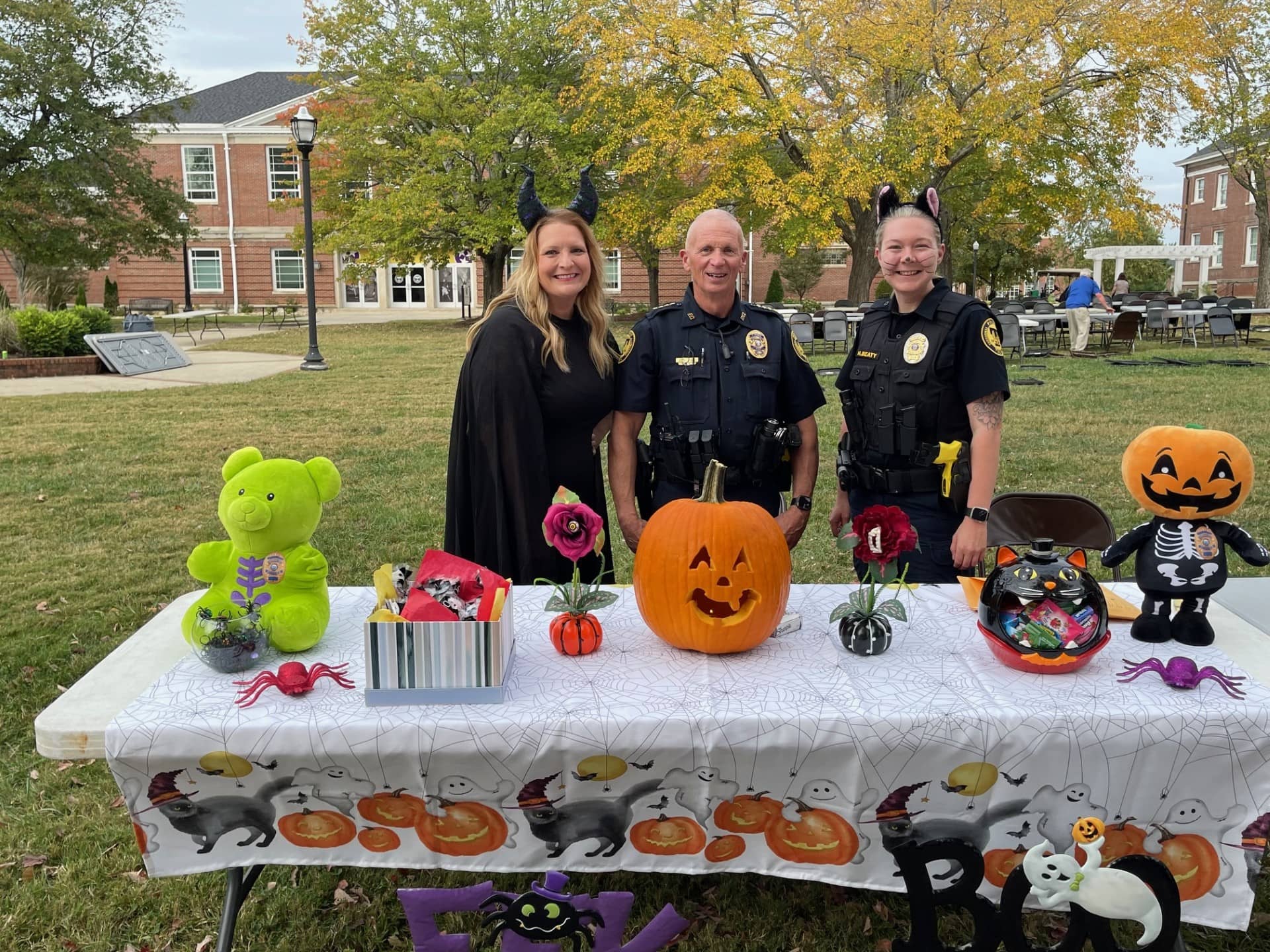 University Police at the CDL Halloween Parade